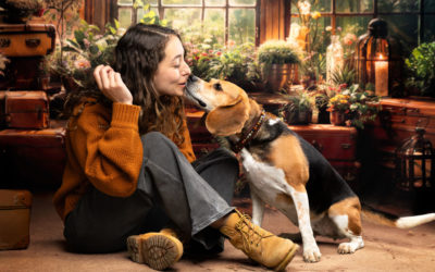 5 idées originales de séance photo avec ton chien en automne dans les Alpes de Haute Provence